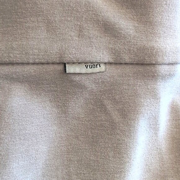 Vuori Womens Large Elevation Trouser Pants Beige Wide Leg Athleisure Activewear - Picture 6 of 8